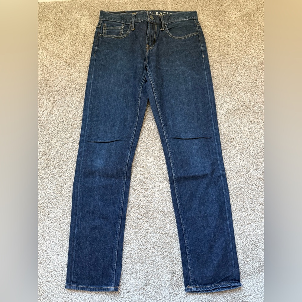 American Eagle skinny jeans dark wash size waist 30 length 32